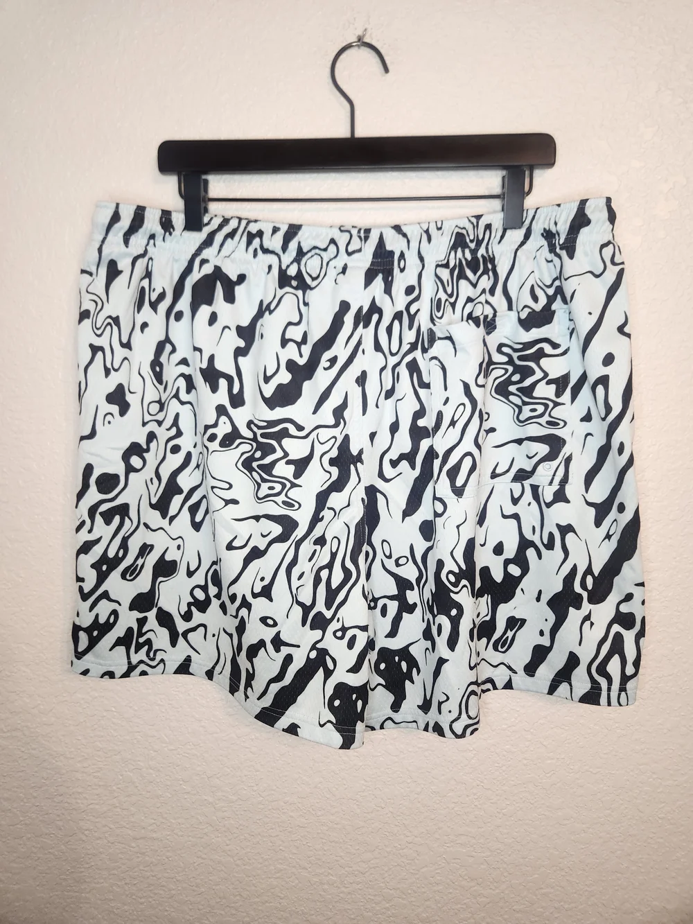 Nike Sportswear Club Mesh Shorts Mens xxl Glacier Blue Black